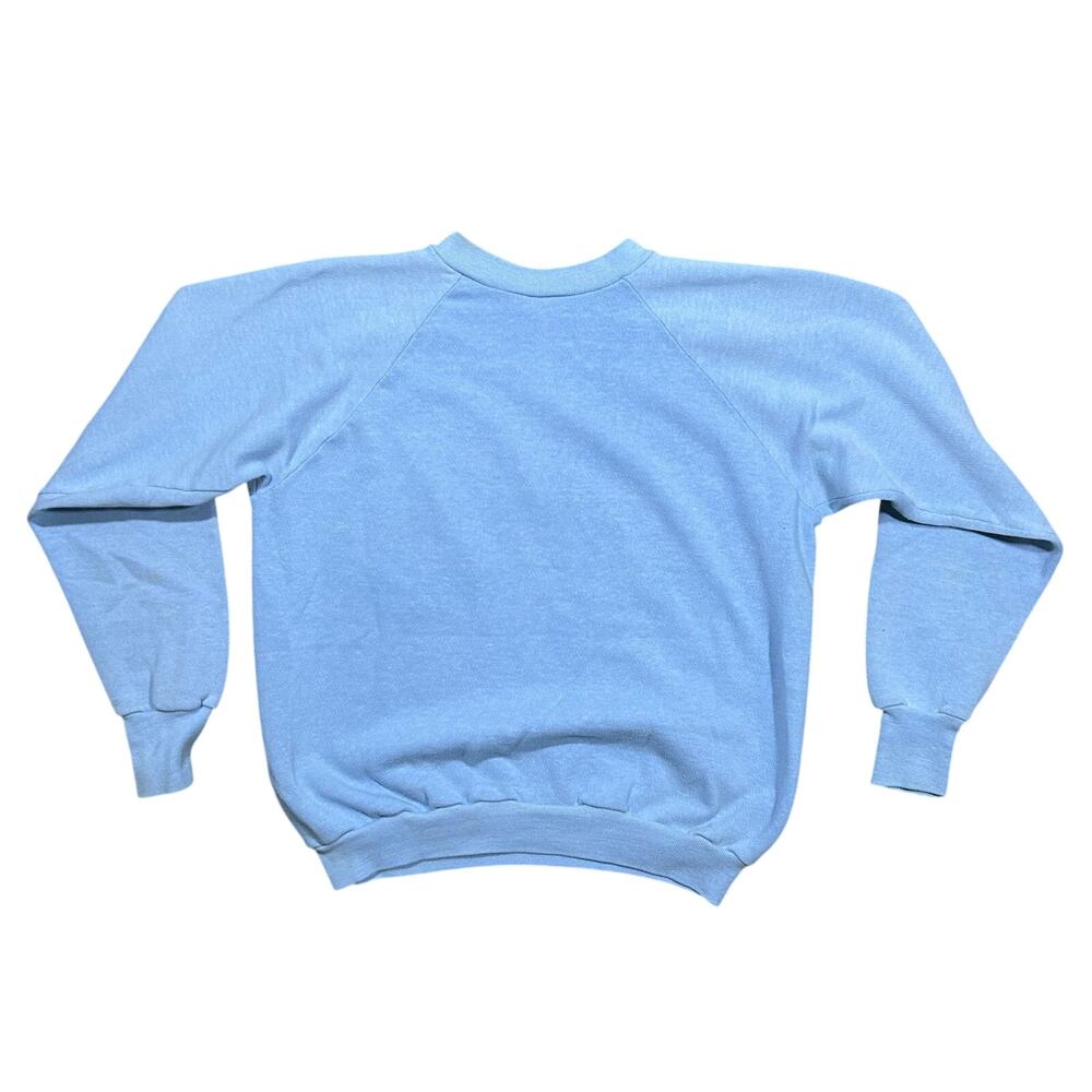 Vintage 80s Daffodil Festival Graphic Sweatshirt Pullover Men’s Small Blue - Picture 4 of 4